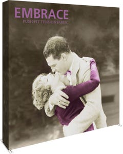 Embrace 7.5ft Full Height Push-Fit Tension Fabric Display