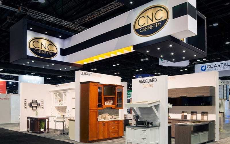 CNC Cabinetry - 20x50 Custom Modular Exhibit