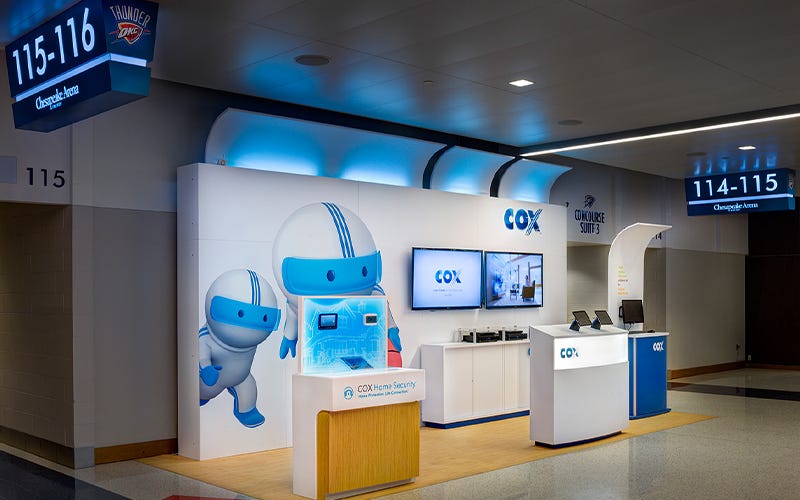 Cox Communications - 9x22 Custom Exhibit