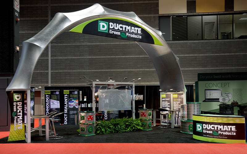 Ductmate Industries - 20x30 Custom Exhibit