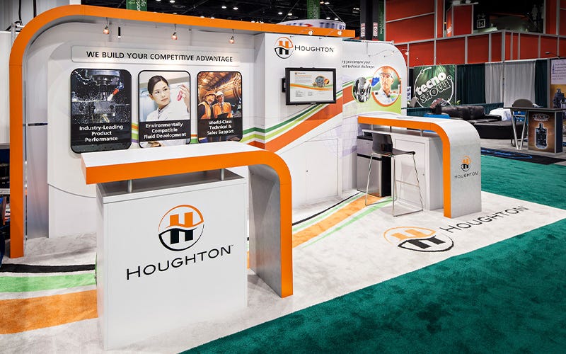 Houghton - 10x20 Custom Exhibit