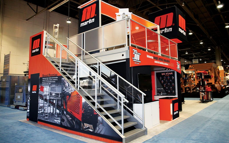 Martin Engineering - 20x45 Custom Exhibit