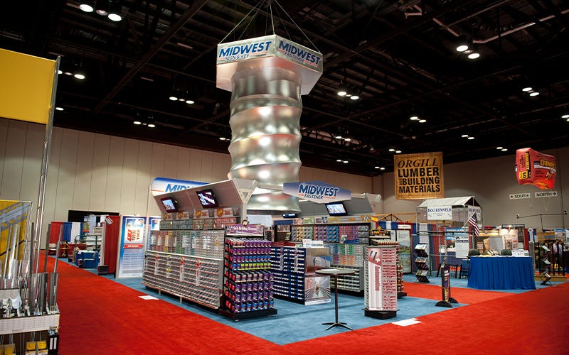 Midwest Fastener - 20x40 Custom Exhibit