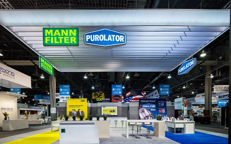 Purolator Filters - 40x50 Custom Modular Exhibit