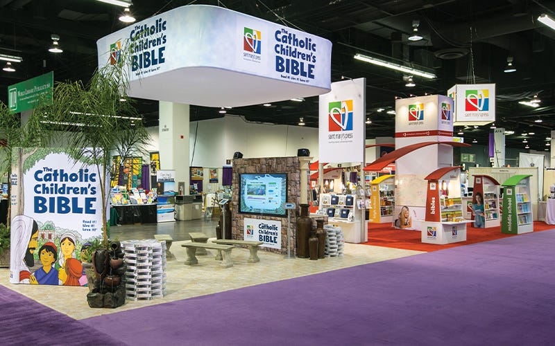 Saint Mary' Press - 20x40 Custom Exhibit