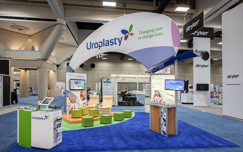 Uroplasty - 20x20 Custom Exhibit