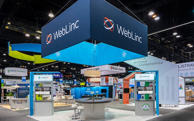 Weblinc - 20x20 Custom Exhibit