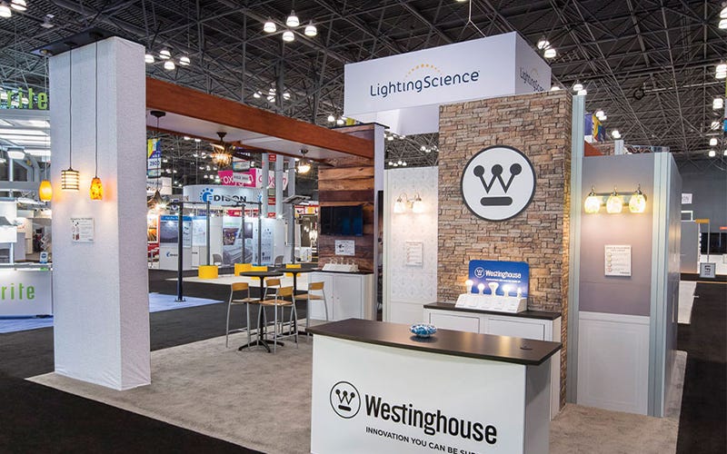 Westinghouse Lighting - 20x20 Custom Exhibit