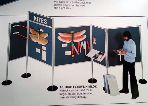 1979 free-standing modular display