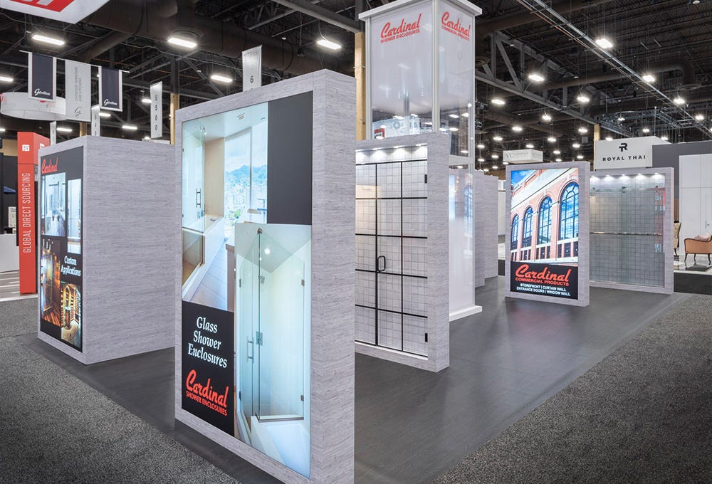 Budget friendly Rental modular trade show display